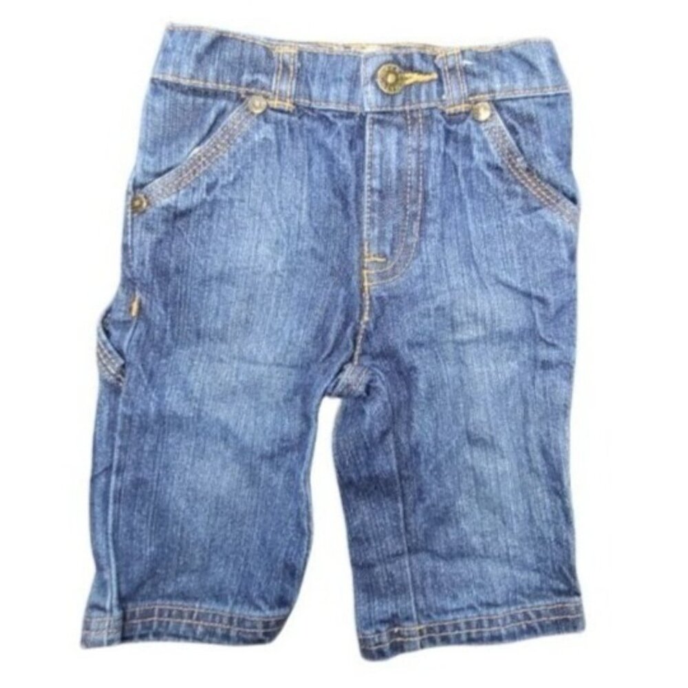 Ecko Unlimited Infants Denim Blue Jeans Size 6-9 Months Casual‎ Streetwear